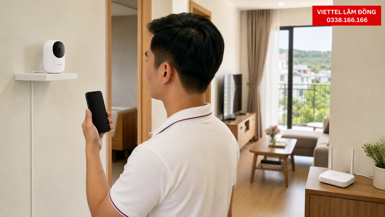 Kiểm tra tín hiệu WiFi tại vị trí lắp camera HC25