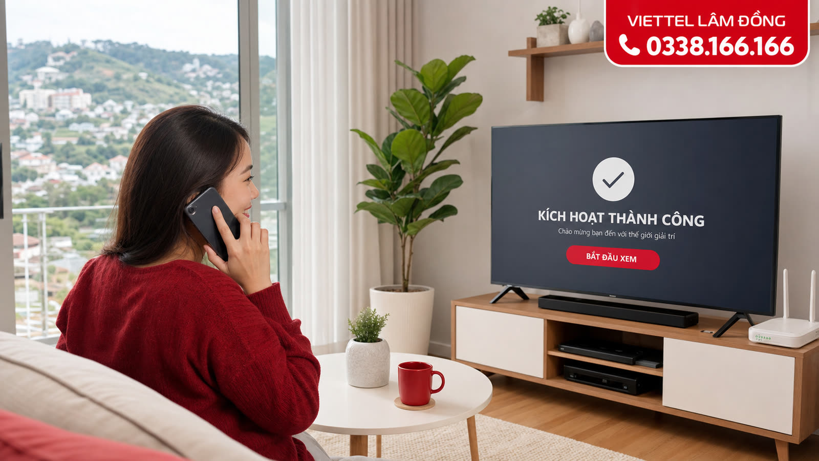 Kích hoạt và cài đặt TV360 trên TV tại nhà